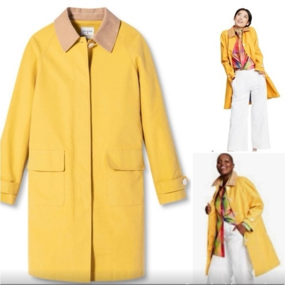 Isaac Mizrahi Yellow Jacket Trench Coat 20th Anniversary Collection from Target